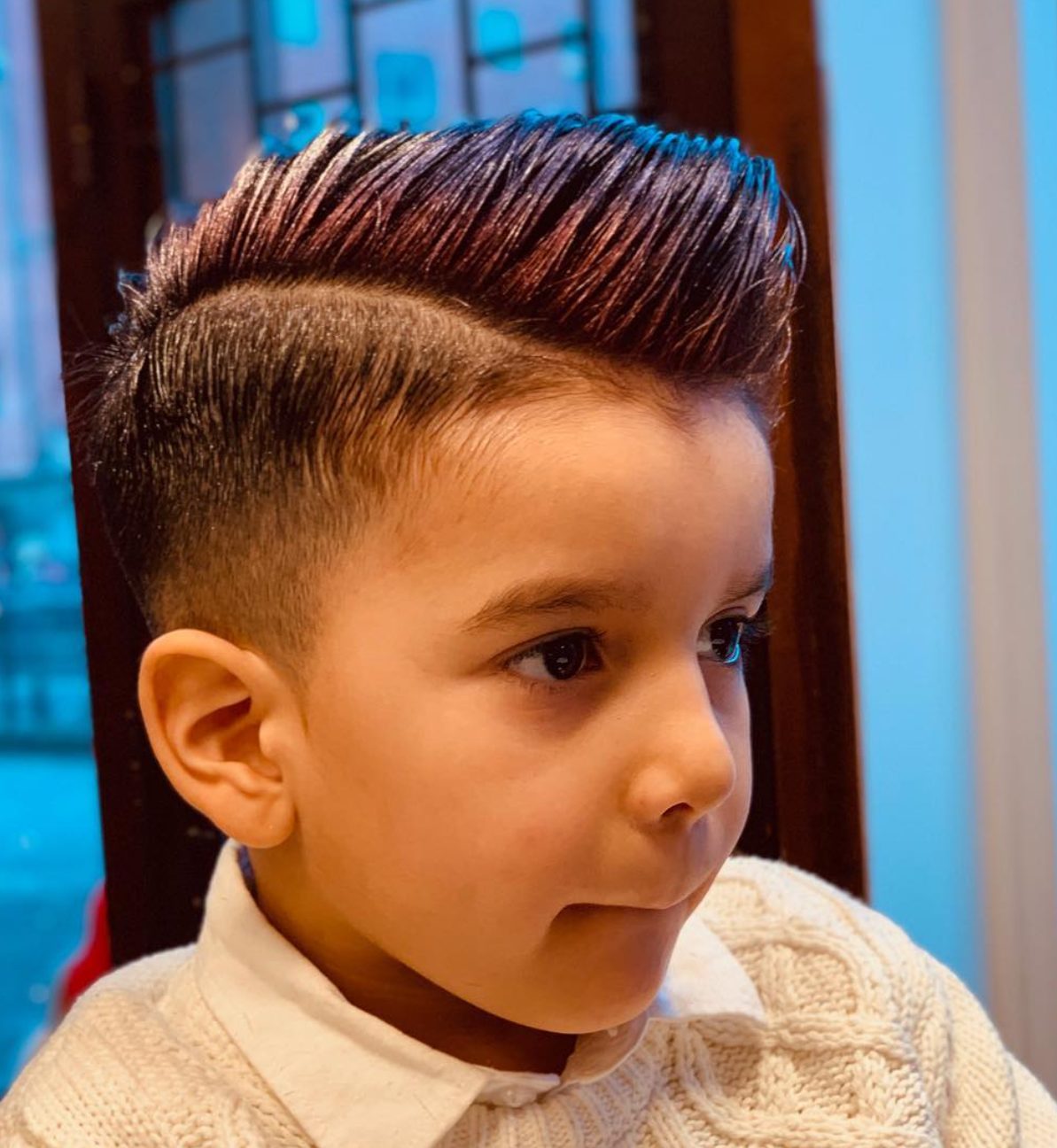 Pompadour med fade