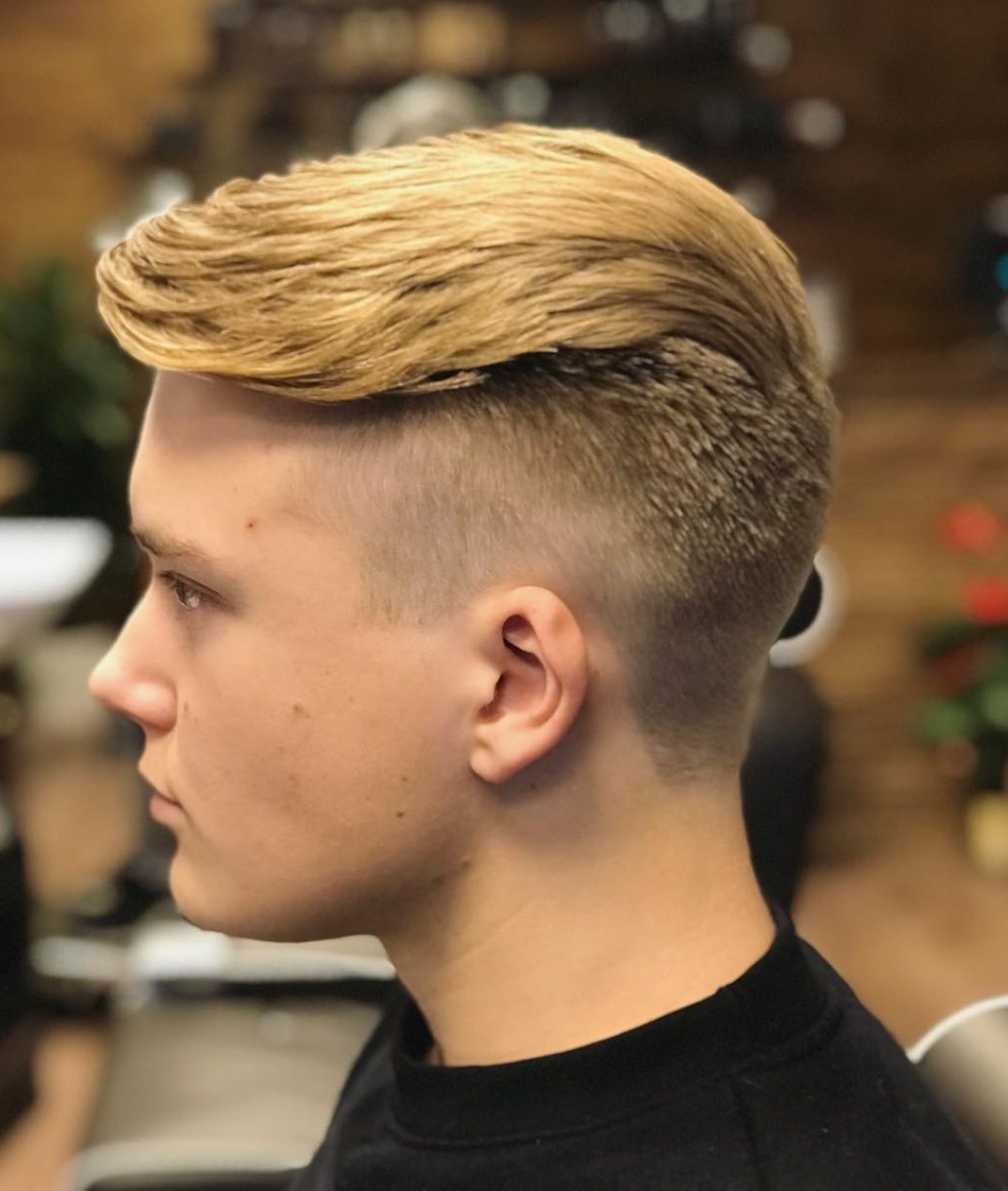 Texturerad kviff med undercut